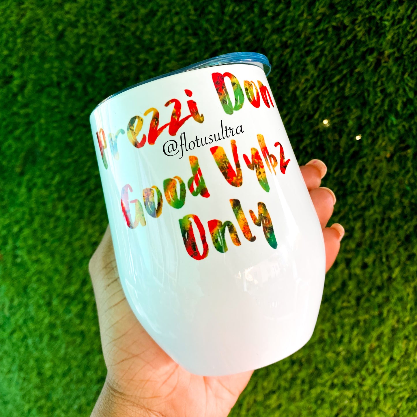 12oz Printable Wine Tumbler